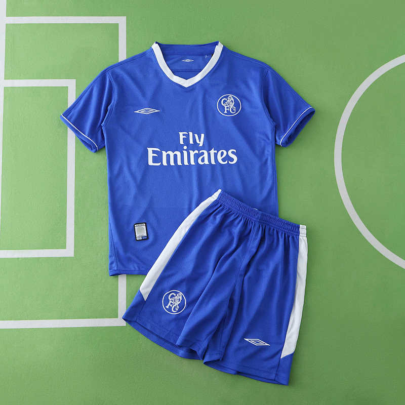 Chelsea F.C. Home Retro Kids Kit
