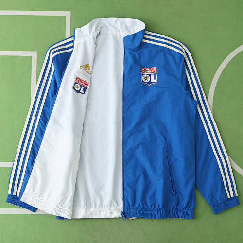 Olympique Lyonnais Wear On Both Sides Windbreaker