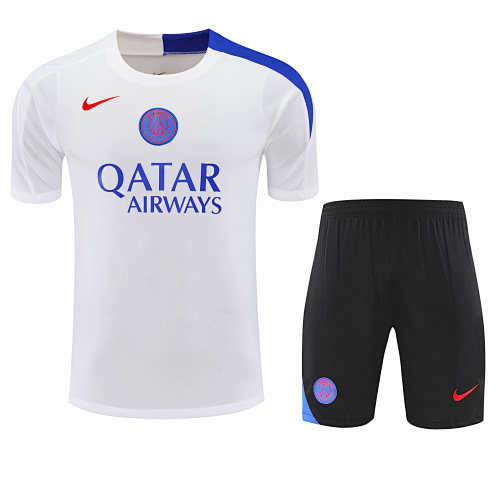 Paris Saint-Germain F.C. Training Clothes Suit Short Sleeve Fan Version