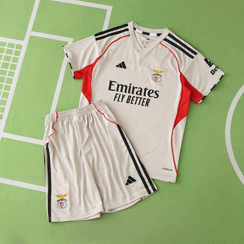 S.L. Benfica Away Kids Kit
