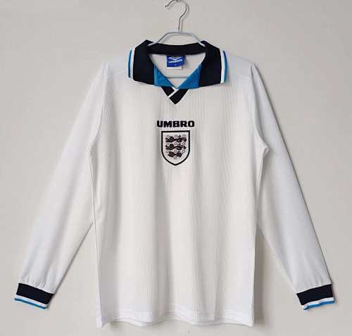 England Home Long Sleeved Retro Fan Version