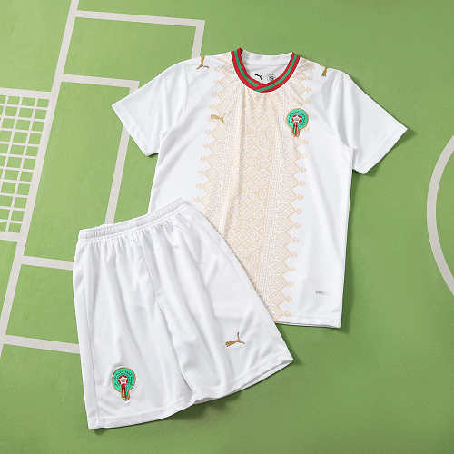 Fifa World Cup Morocco Away Kids Kit