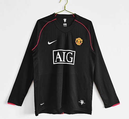 Manchester United Away Long Sleeved Retro Fan Version