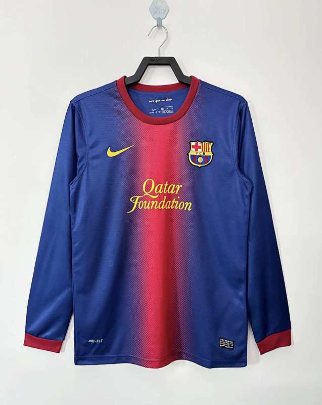 Barcelona Home Long Sleeved Retro Fan Version