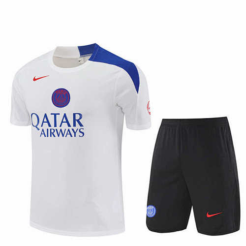Paris Saint-Germain F.C. Training Clothes Suit Short Sleeve Fan Version