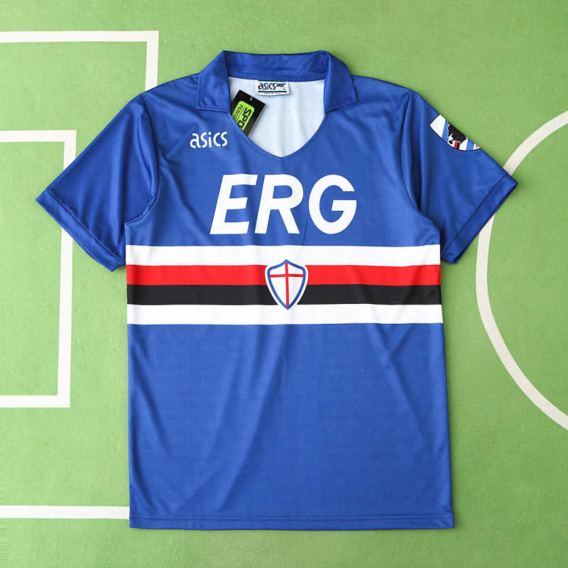 U.C. Sampdoria Home Retro Fan Version