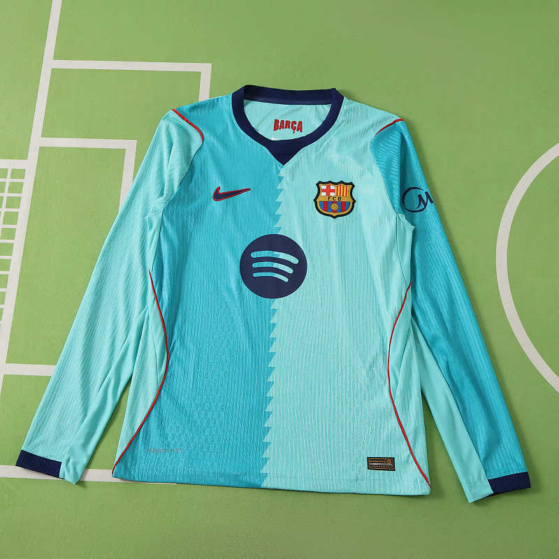 FC Barcelona Barça Third Long Sleeves Player Version