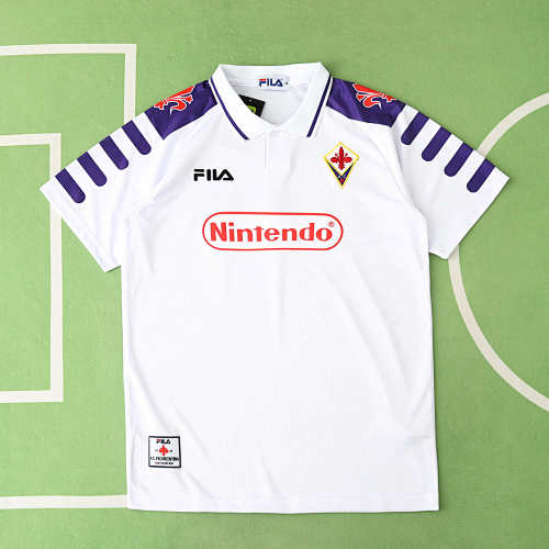 Acf Fiorentina Away Retro Fan Version
