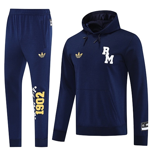 Real Madrid CF Hooded Training Jacket Set