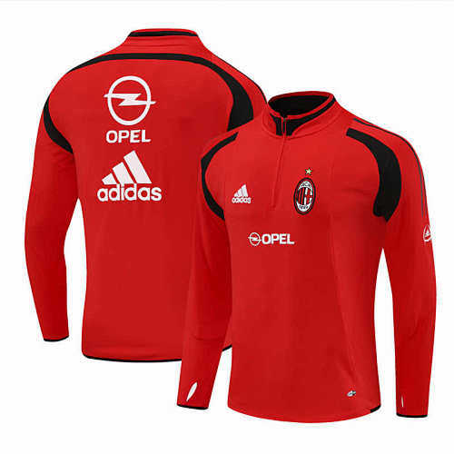 A.C. Milan Red Half Pull Training Suit