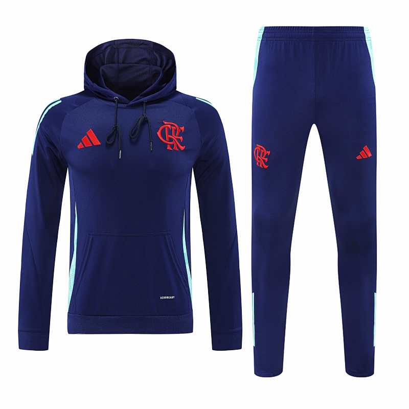 CR Flamengo Training Suit Hooded Set