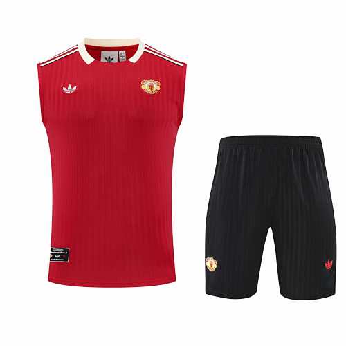Manchester United F.C. Training Clothes Suit Vest Fan Version
