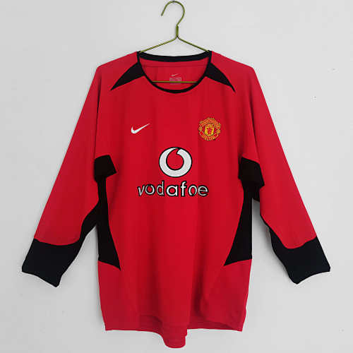 Manchester United Home Long Sleeved Retro Fan Version