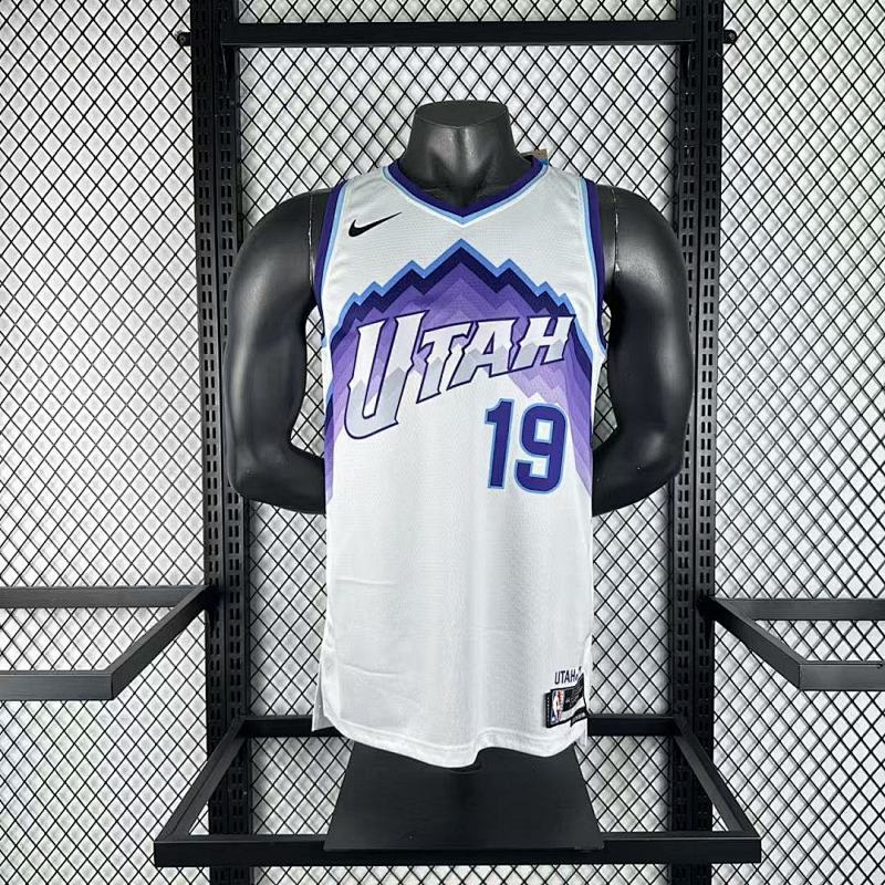25-26 Nba Utah Jazz White 19-BAILEY