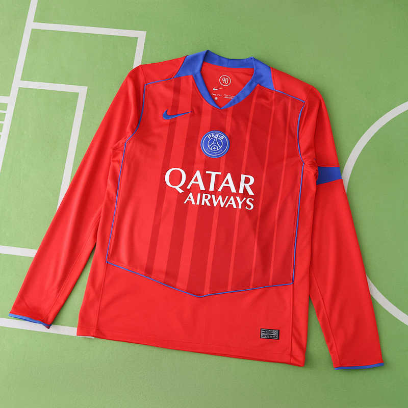 Paris Saint-Germain F.C. Third Long Sleeve Fan Version