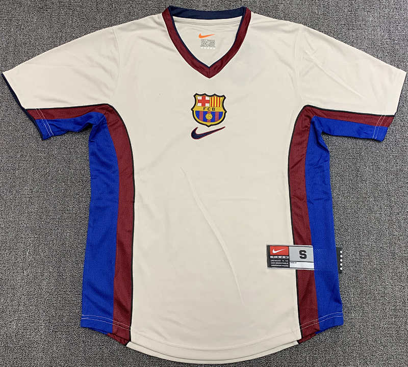 Barcelona Away Retro Fan Version