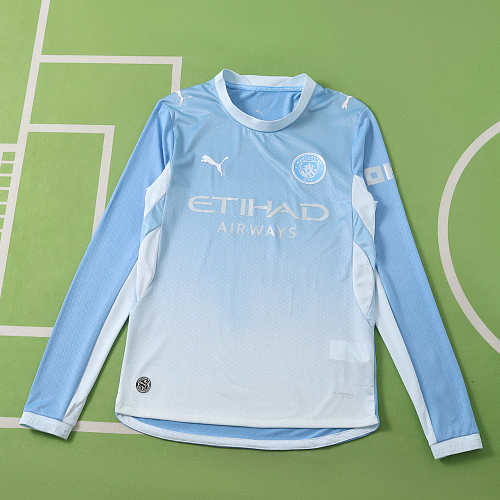 Manchester City F.C. Home Long Sleeves Player Version