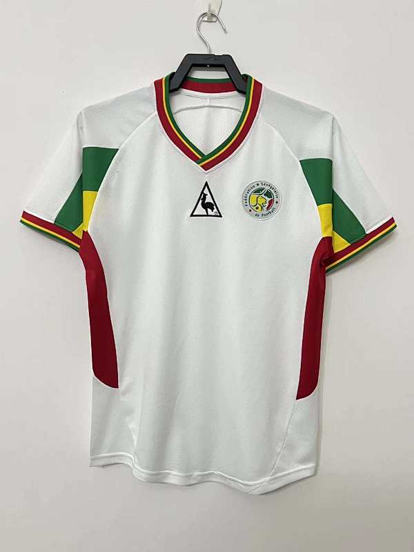 Senegal White Away Retro Fan Version