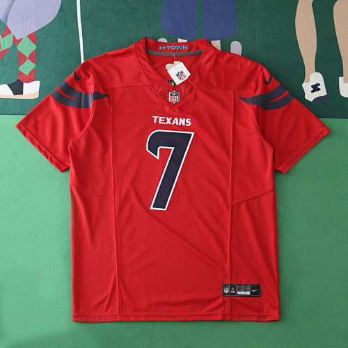 Houston Texans Red 3th Generation 7 Strouo