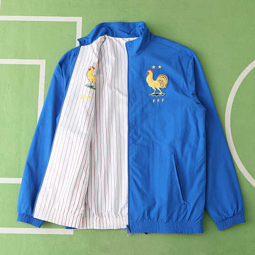 France Wear On Both Sides Windbreaker