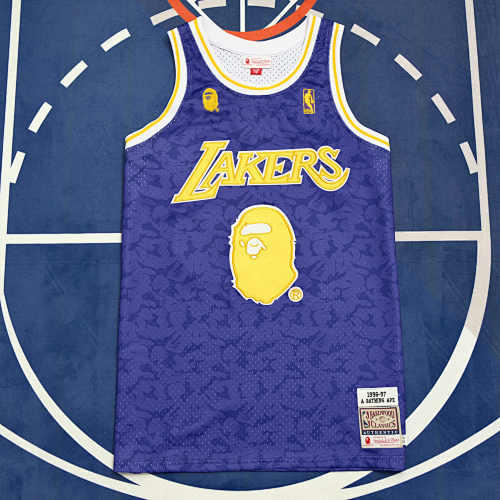 Nba Bape X Mitchell L.A. Lakers 93 Bape