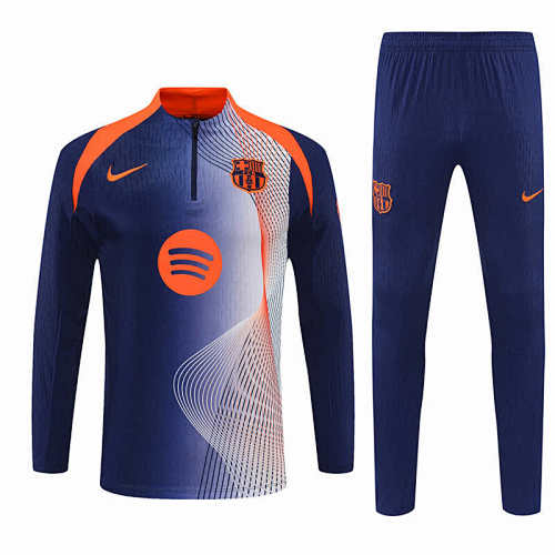 FC Barcelona Barça Half Zip Training Suit Set