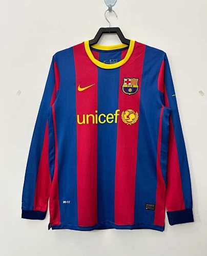 Barcelona Home Long Sleeved Retro Fan Version