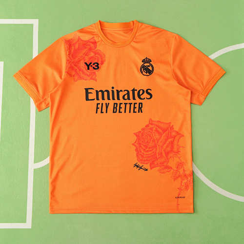 Real Madrid Y-3 Orange Fan Version