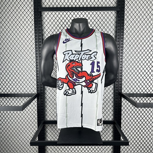 25-26 Nba Toronto Raptors Retro White 15-CARTER
