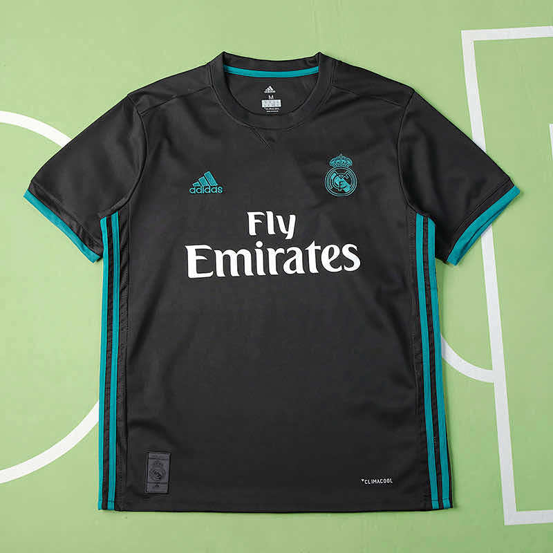 17-18 Season Real Madrid Away Retro Fan Version