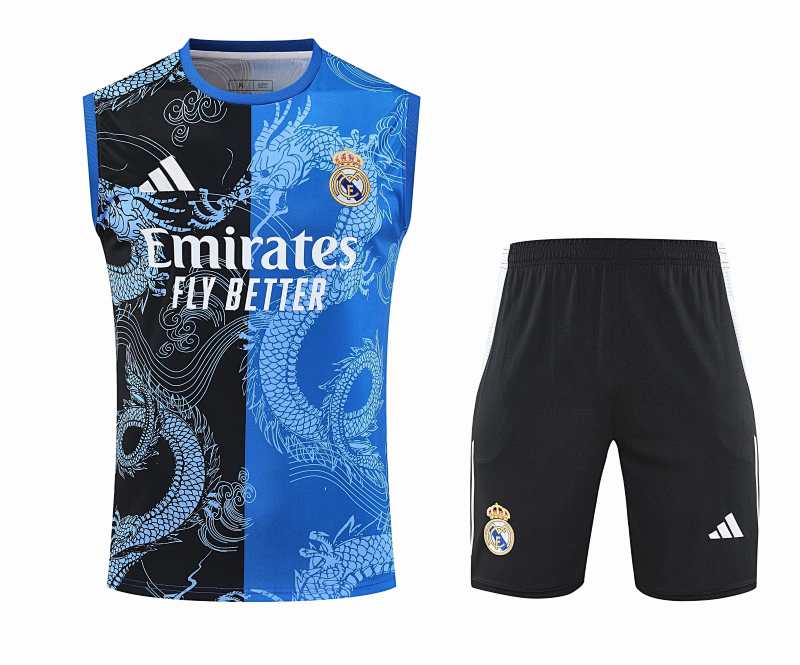 Real Madrid CF Training Clothes Suit Vest Fan Version