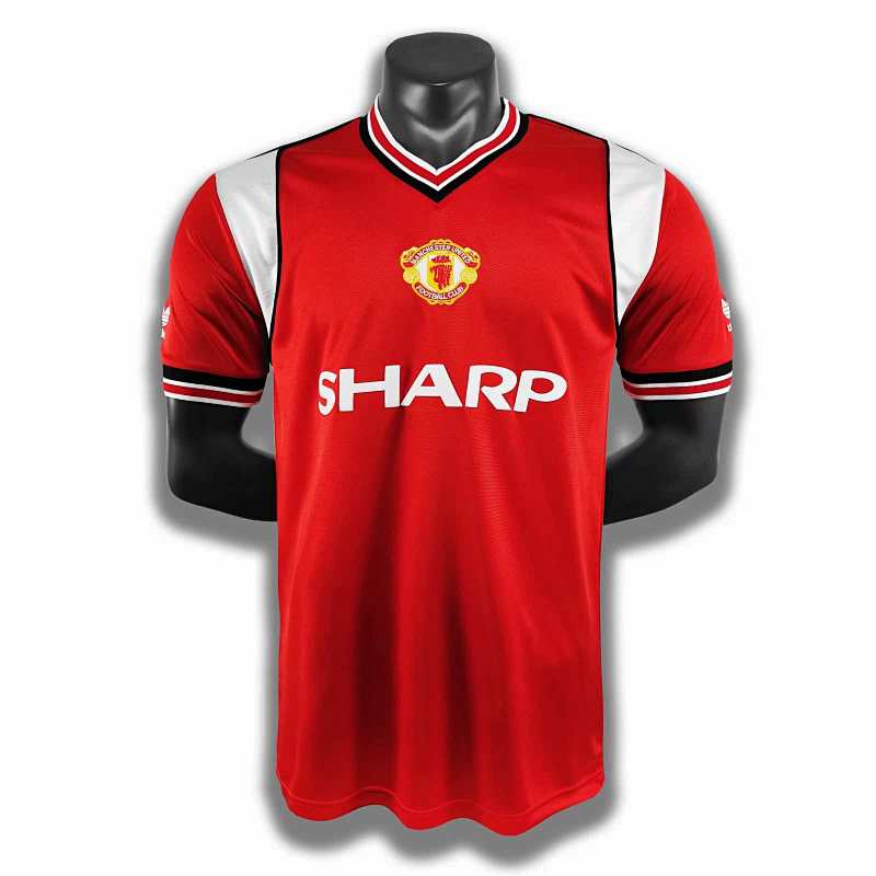 Manchester United Home Retro Fan Version