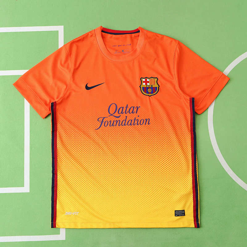 12-13 Season Barcelona Away Retro Fan Version