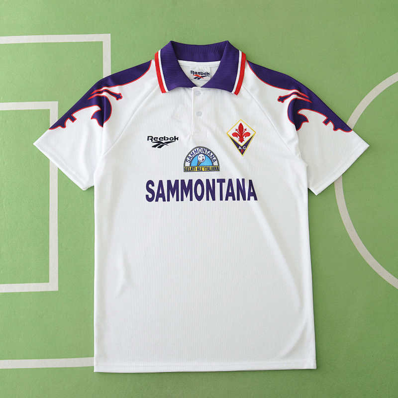 Acf Fiorentina Away Retro Fan Version