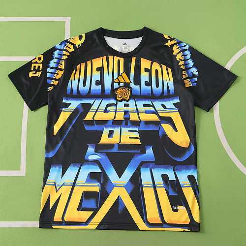 Tigres Uanl Pre Match Uniform Fan Version