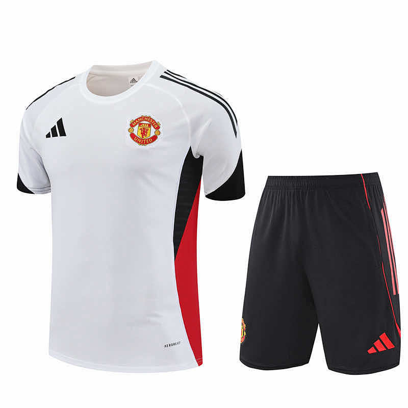 Manchester United F.C. Training Clothes Suit Short Sleeve Fan Version