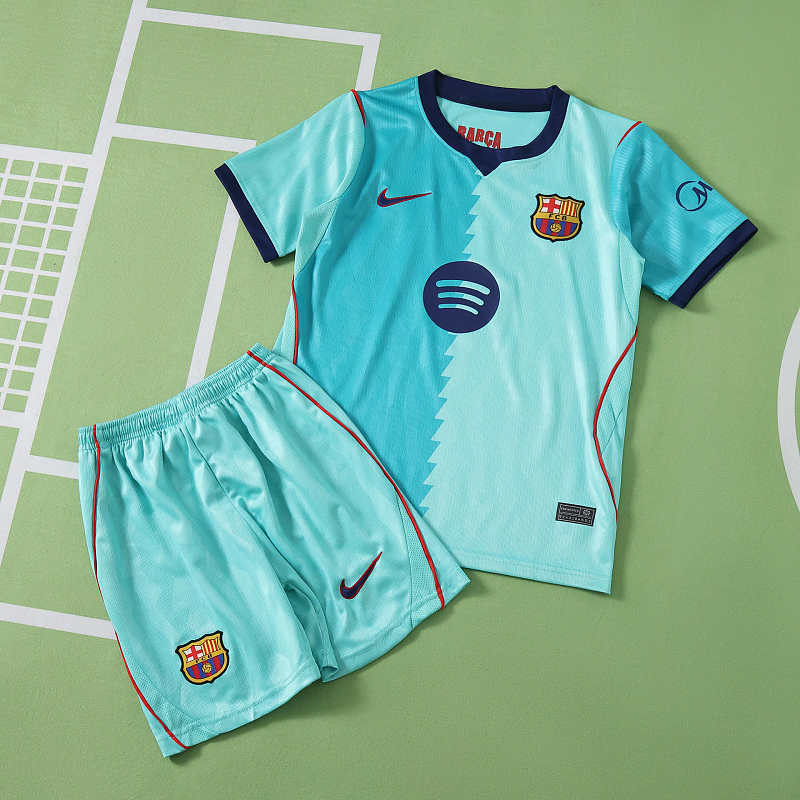 FC Barcelona Barça Third Kids Kit