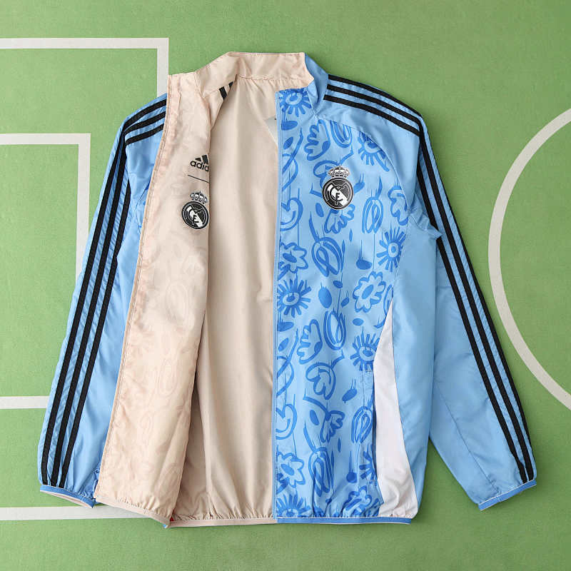 Real Madrid CF Wear On Both Sides Windbreaker