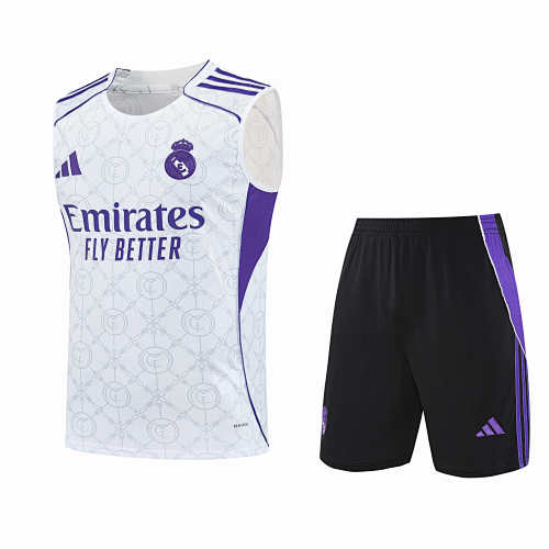 Real Madrid CF Training Clothes Suit Vest Fan Version