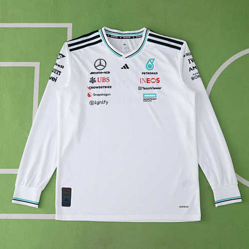 F1 Benz Formula Racing Long Sleeved