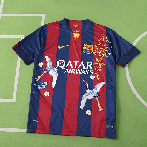 Futbol Club Barcelona Home Embroidery Fan Version