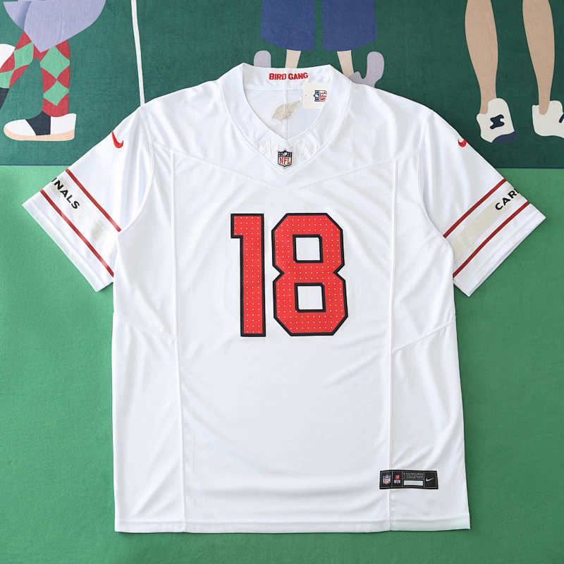 Arizona Cardinals White 3th Generation 18 Harrison JR