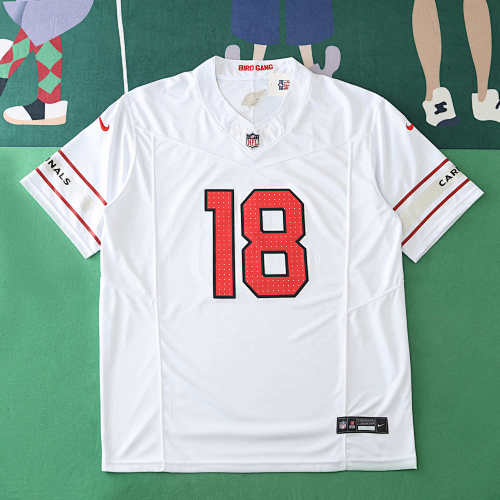 Arizona Cardinals White 3th Generation 18 Harrison JR