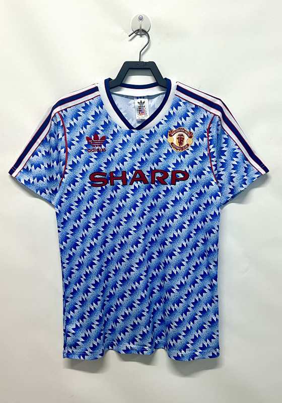 Manchester United Away Retro Fan Version