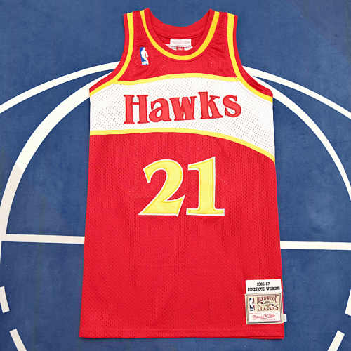 Nba Atlanta Hawks 21 Wilkins