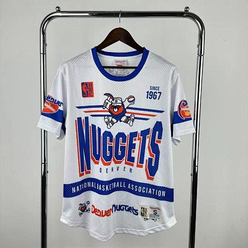 25-26 Nba Denver Nuggets Retro Short Sleeved Shirt
