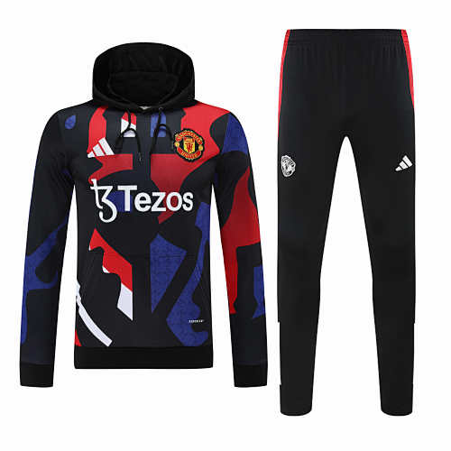 Manchester United F.C. Training Suit Hooded Set