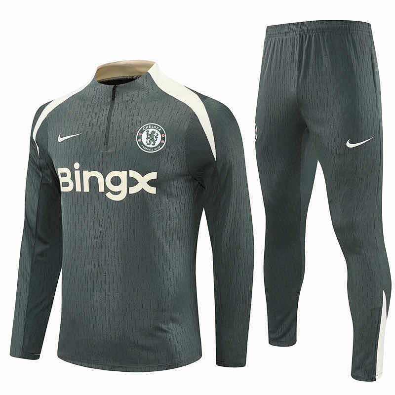 Chelsea F.C. Half Zip Training Suit Set