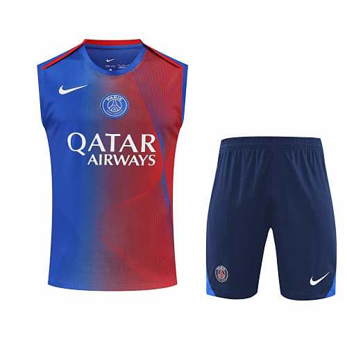 Paris Saint-Germain F.C. Training Clothes Suit Vest Fan Version