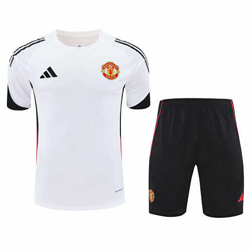 Manchester United F.C. Training Clothes Suit Short Sleeve Fan Version